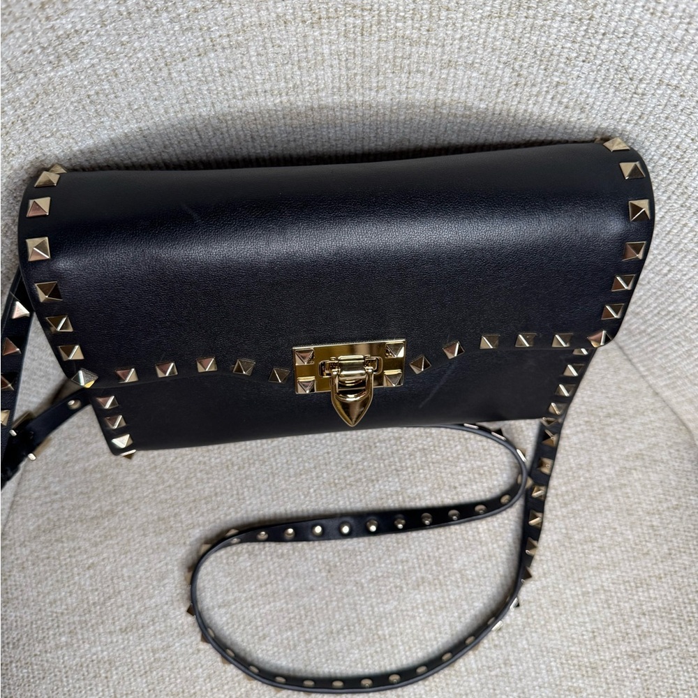 Valentino Black Studded Women's Bag